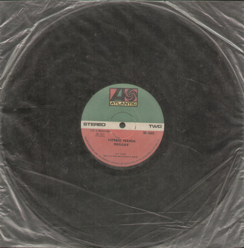 No Sleeve by Herbie Mann Reggae — LP vinyl record cover