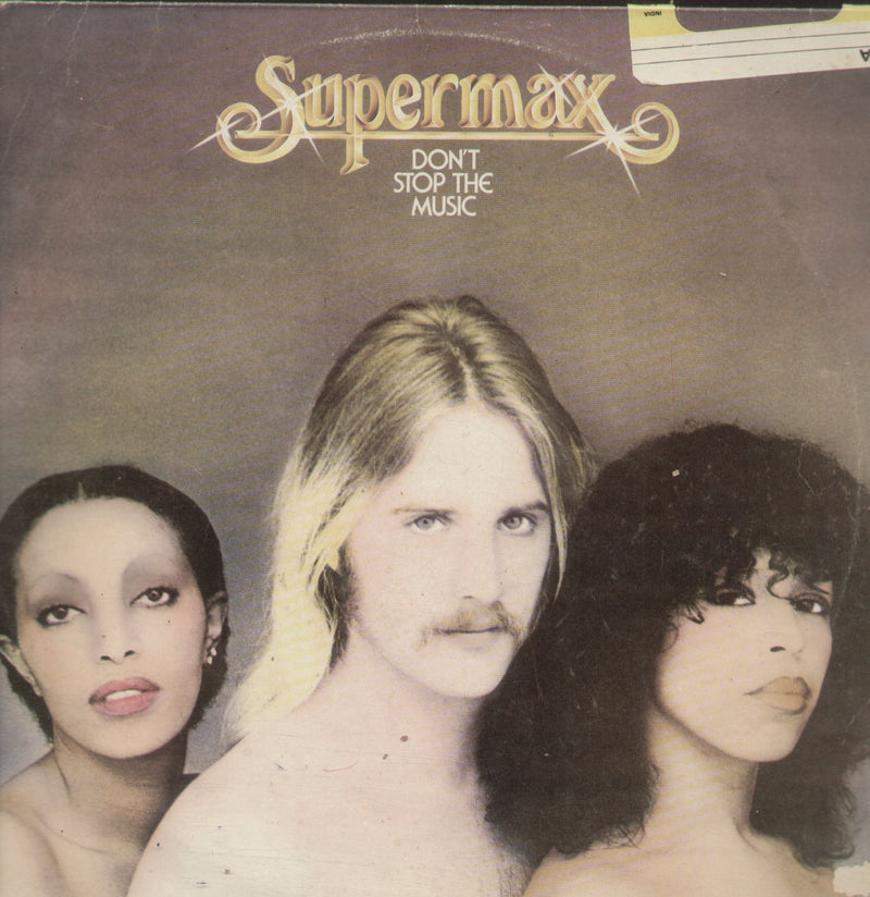 Supermax Dont Stop The — LP vinyl record cover