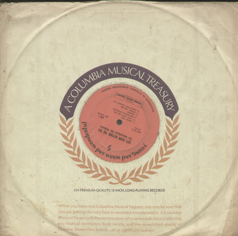 No Sleeve by Hits From Beyond The Sea — LP vinyl record cover