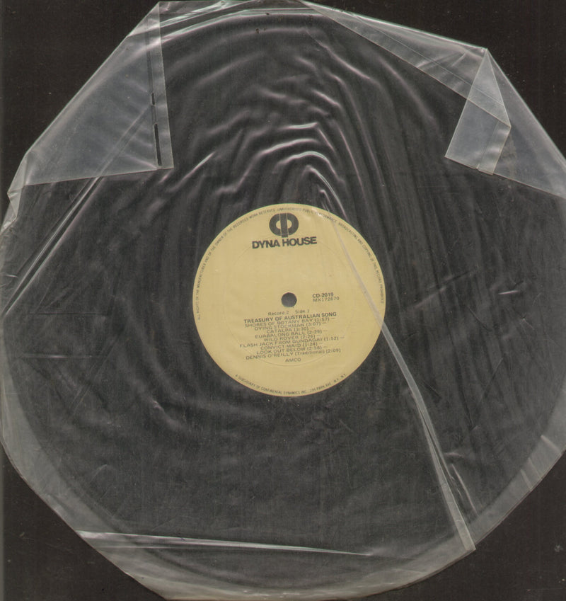 No Sleeve by Treasury of Australian — LP vinyl record cover