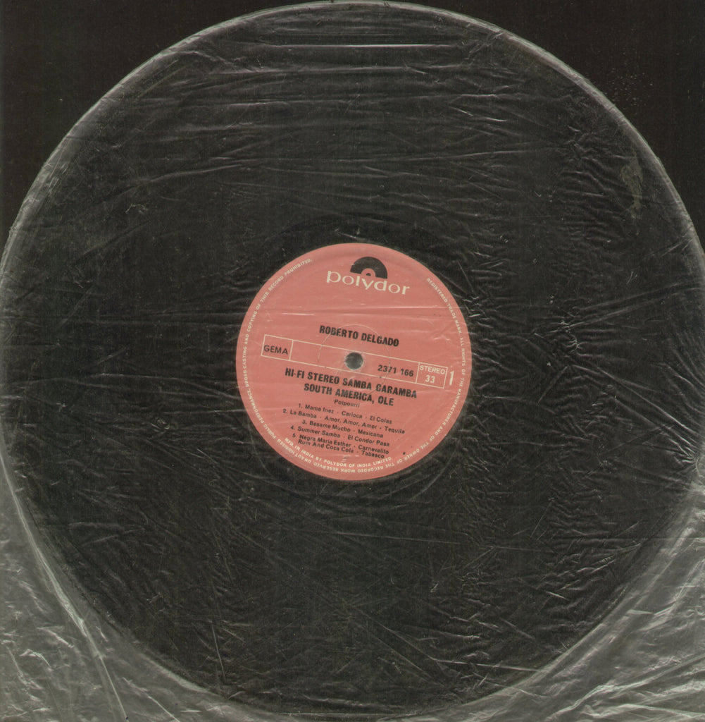 Hifi Stereo Samba Caramba South America, Ole - English Bollywood Vinyl LP - No Sleeve