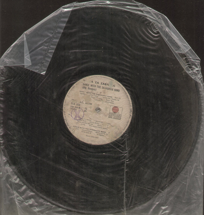 Za Za Zabadak by Saragossa Band ‎ — LP vinyl record cover
