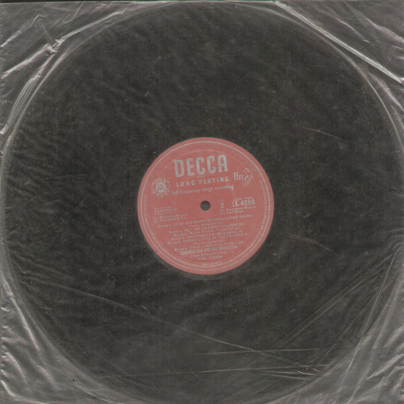 No Sleeve by Edmundo Ros and His Orchestra — LP vinyl record cover