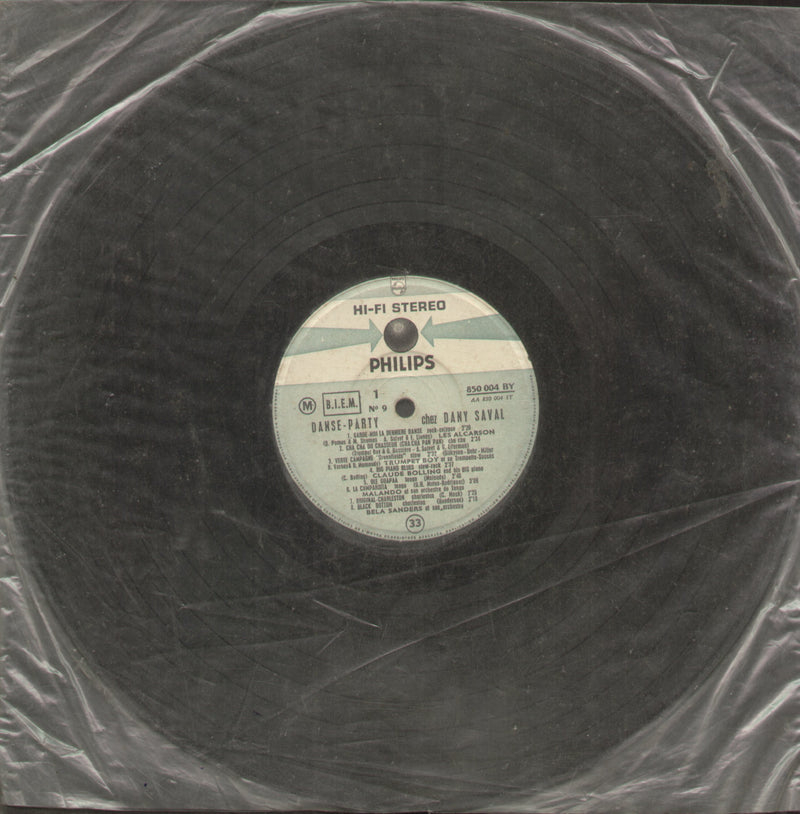 No Sleeve by Danse Party Chez Dany Saval — LP vinyl record cover