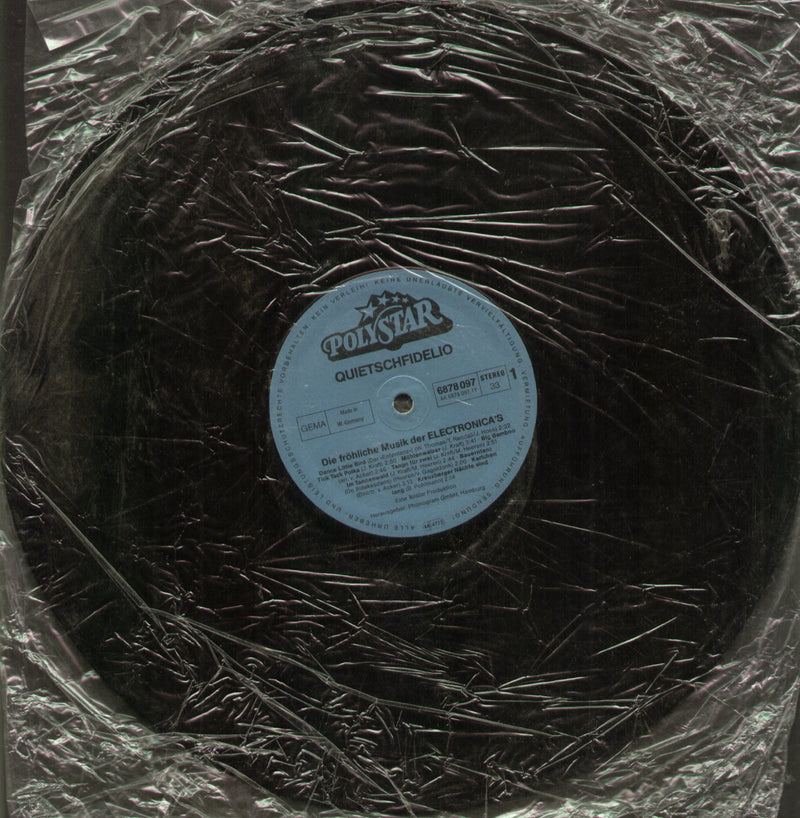 No Sleeve by Die Frohliche Musik Der Electronica's — LP vinyl record cover