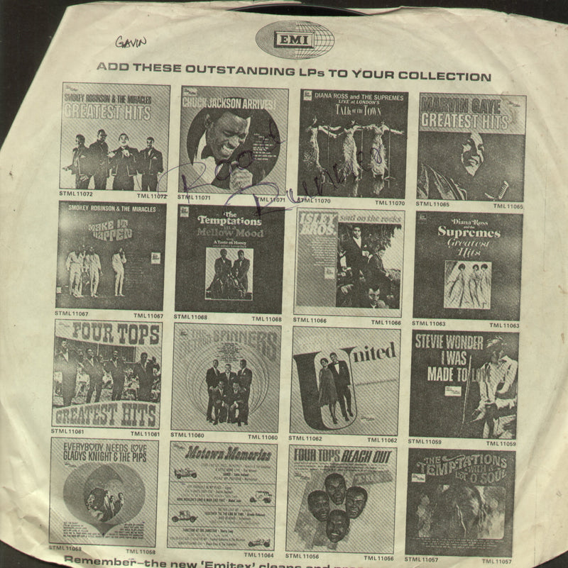 No Sleeve by Road Runner — LP vinyl record cover