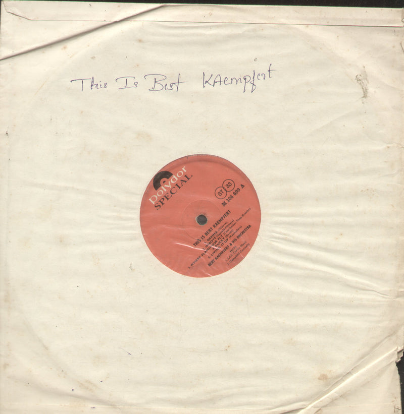 No Sleeve by This Is Bert Kaempfert — LP vinyl record cover
