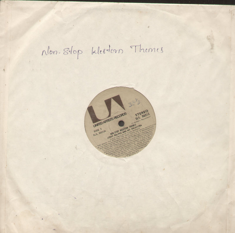 No Sleeve by Non Stop Western Themes — LP vinyl record cover