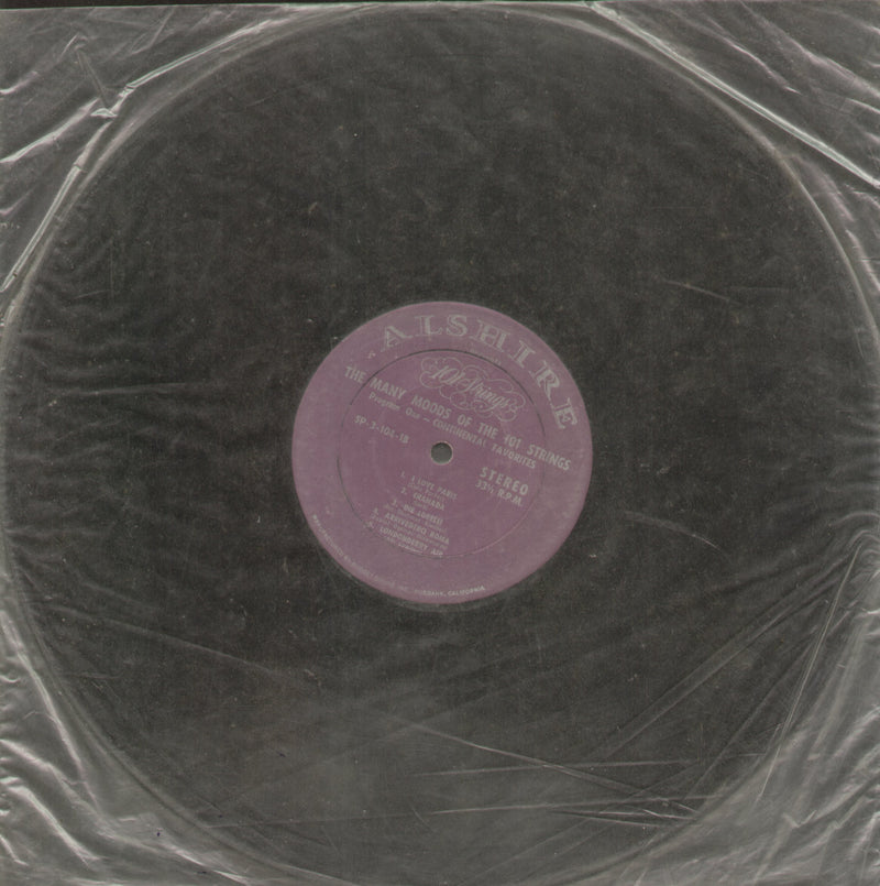 No Sleeve by The Many Moods of the 101 Strings — LP vinyl record cover
