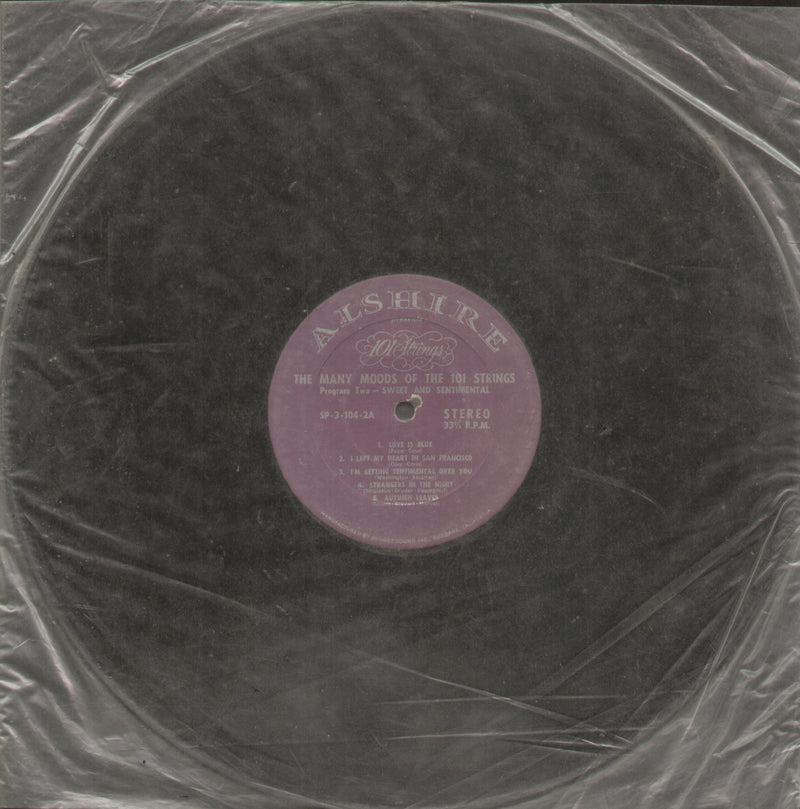 No Sleeve by The Many Moods of the 101 Strings — LP vinyl record cover