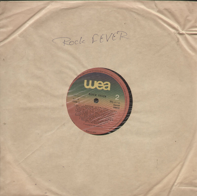 No Sleeve by Rock Fever — rock LP vinyl record cover