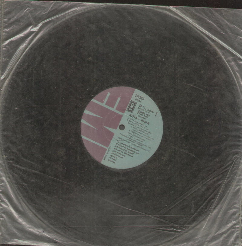 No Sleeve by Rajans Sing Rina-Rina — pop LP vinyl record cover