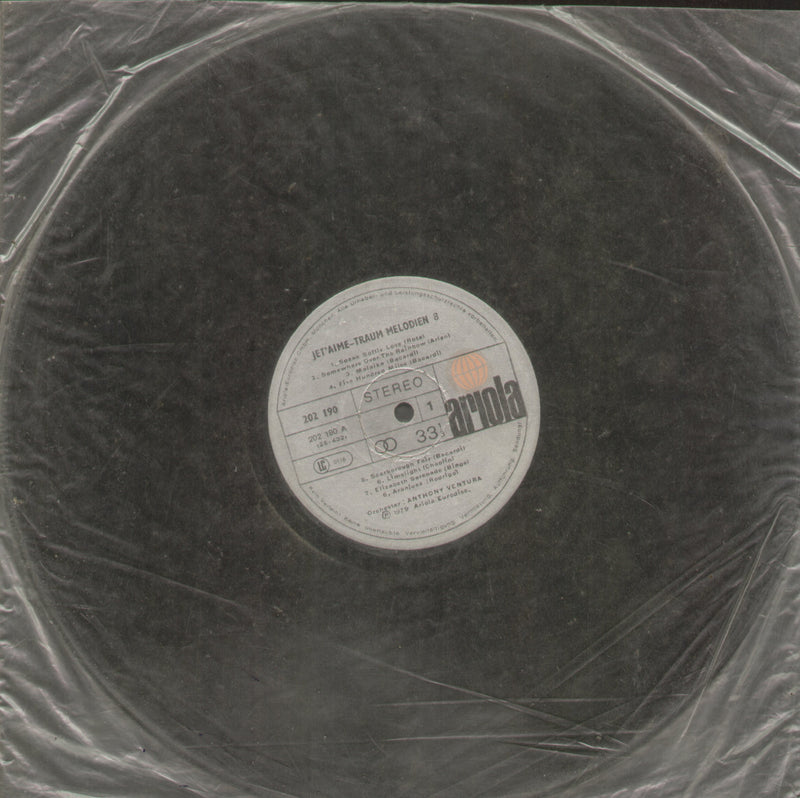 No Sleeve by Jet' aime Traum Melodien 8 — LP vinyl record cover