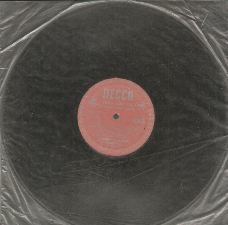 No Sleeve by Edmundo Ros and His Orchestra — LP vinyl record cover