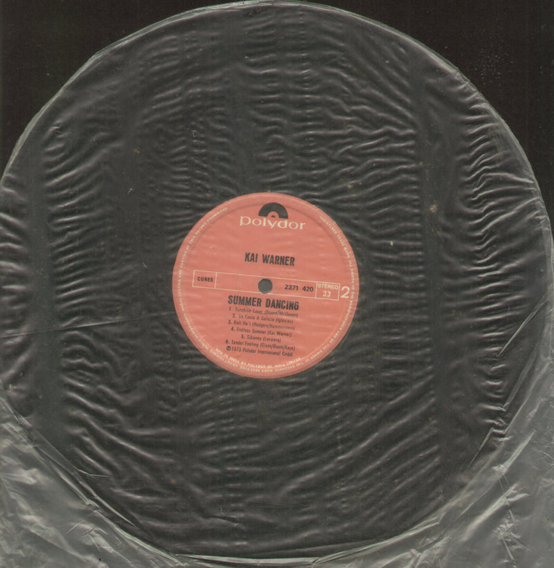 No Sleeve by Summer Dancing Kai Warner — LP vinyl record cover
