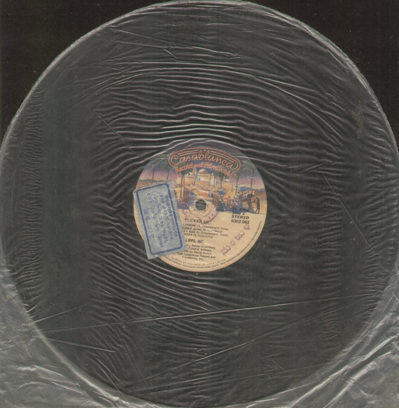 No Sleeve by Lipps.Inc 82 Pucker Up — LP vinyl record cover