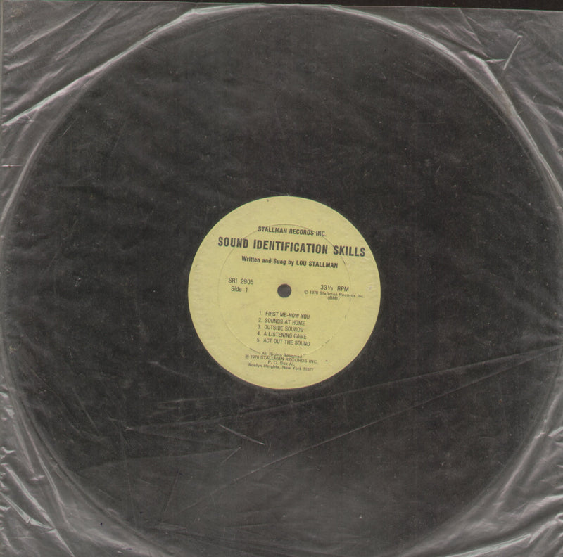 No Sleeve by Sound Identification Skills — LP vinyl record cover