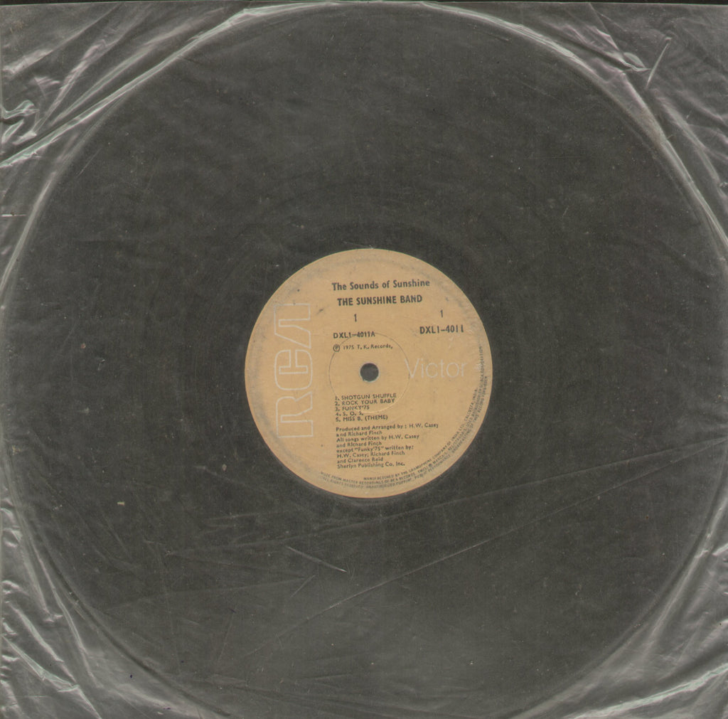 The Sound of Sunshine - English Bollywood Vinyl LP - No Sleeve
