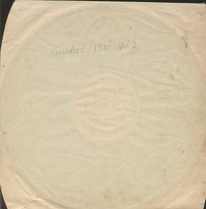 No Sleeve by Greatest Hits Vol. 2 — LP vinyl record cover