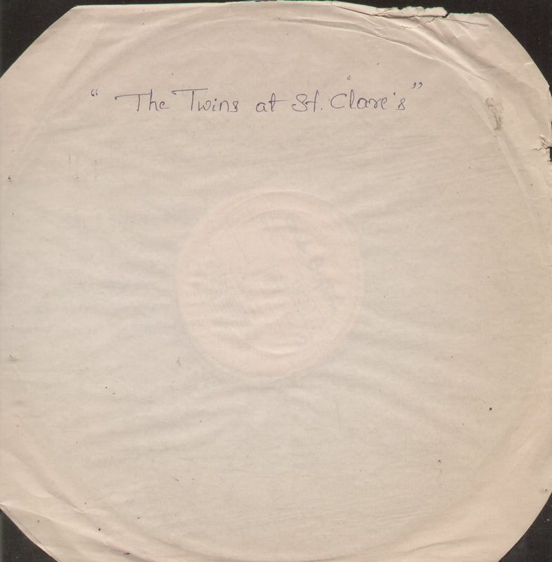 No Sleeve by The Twins at St. Clare's — LP vinyl record cover