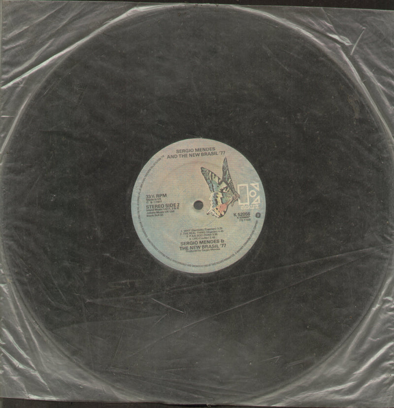 Eng by Sergio Mendes and The New Brlishasil 77 — LP vinyl record cover