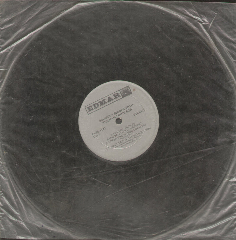No Sleeve by Burmuda Swings With The Happening Boa — LP vinyl record cover