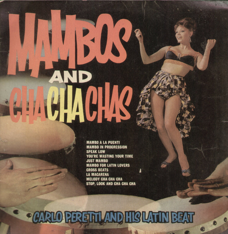 Mambos and Cha Cha Chas — LP vinyl record cover