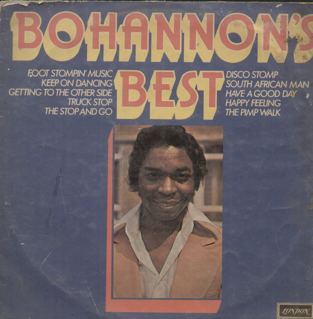 Bohannon's Best - English Bollywood Vinyl LP