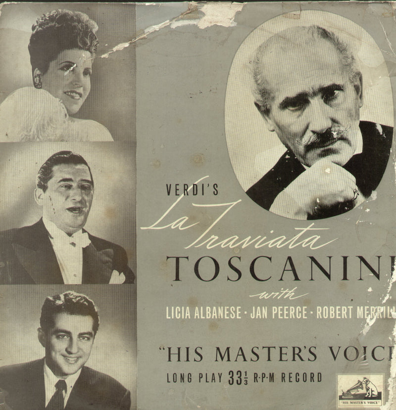 La Traviata — LP vinyl record cover