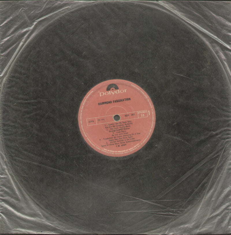 No Sleeve by Hammond Fascination — LP vinyl record cover