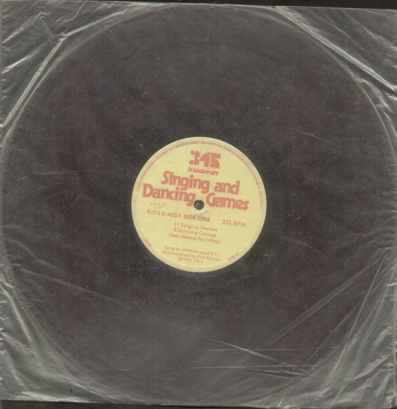 No Sleeve by Singing and Dancing Games — LP vinyl record cover