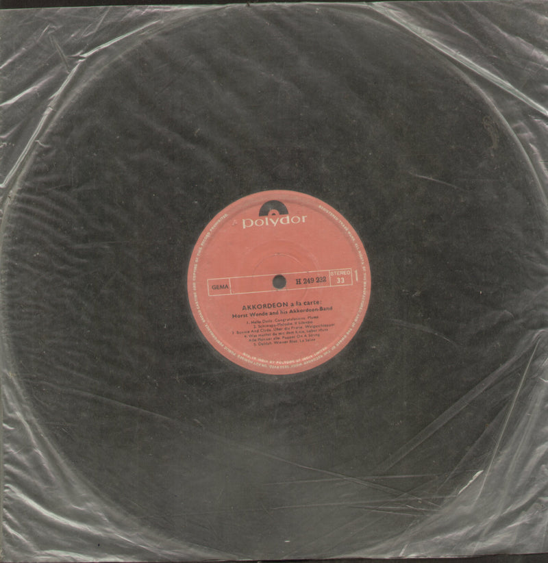 No Sleeve by Akkordeon a la Carte — LP vinyl record cover