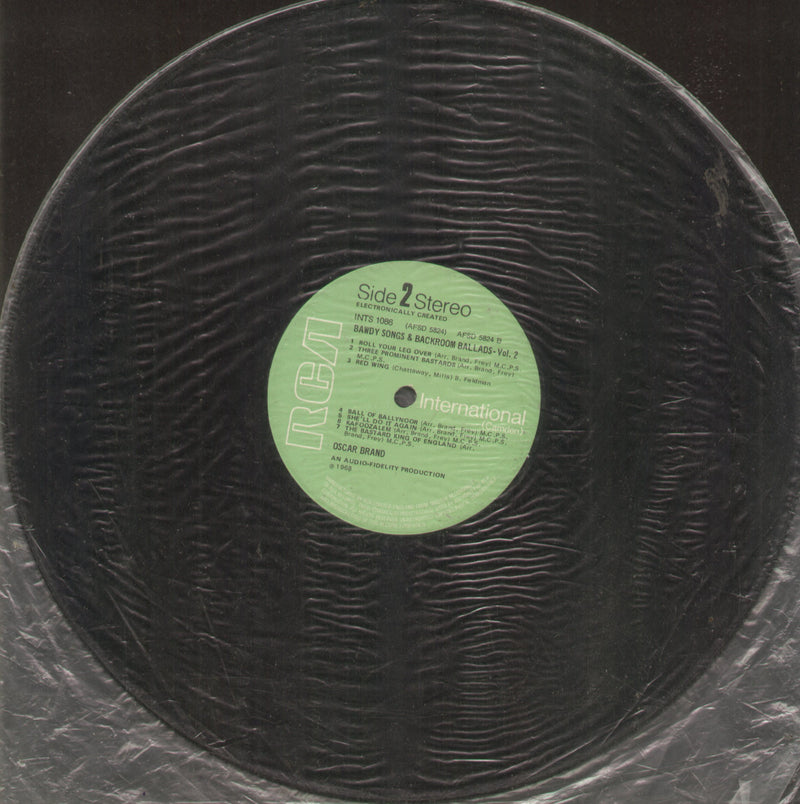 No Sleeve by Bawdy Songs and Backroom Ballads Vol. 2 — LP vinyl record cover