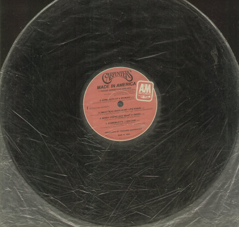 No Sleeve by Made In America — LP vinyl record cover