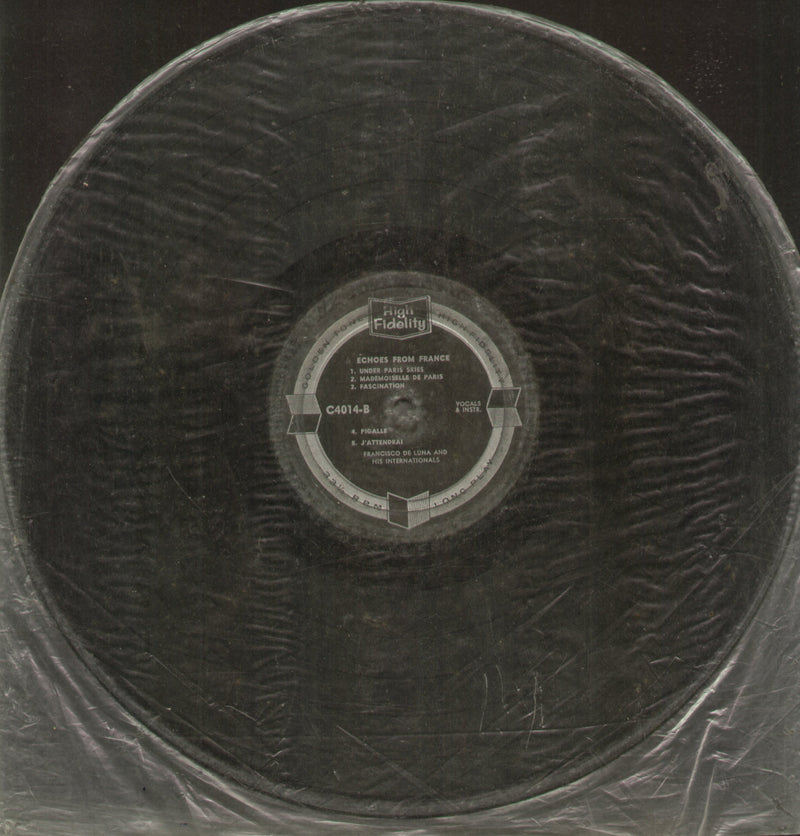 No Sleeve by Echos From Italy — LP vinyl record cover
