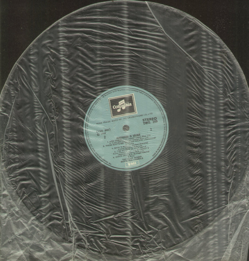 No Sleeve by Percussion In Colour — LP vinyl record cover