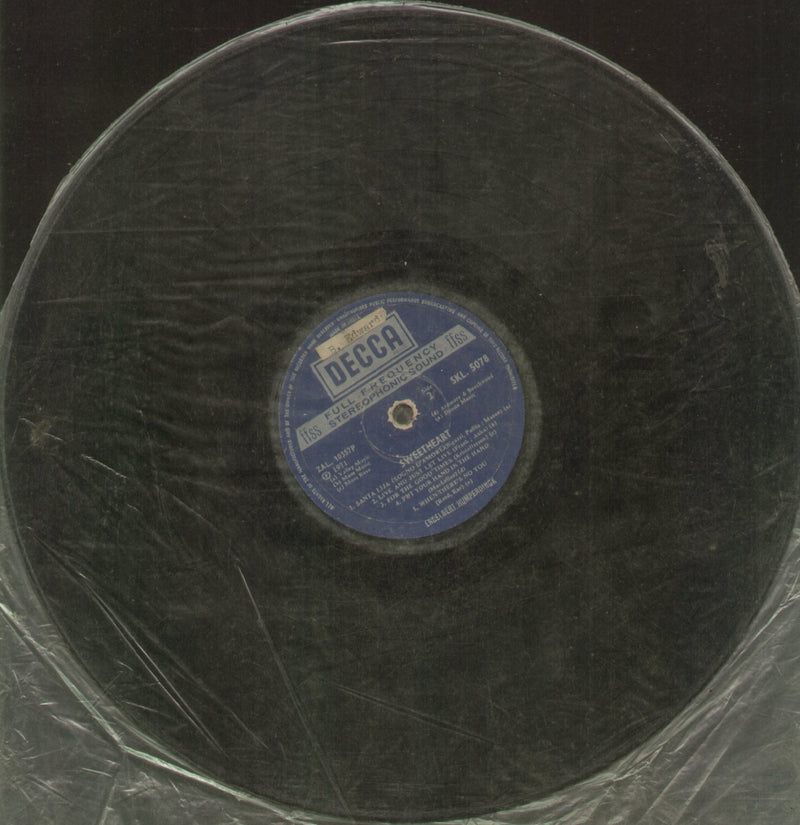 No Sleeve by Sweetheart — LP vinyl record cover