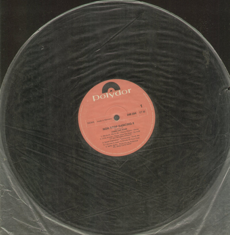 No Sleeve by James Last Non Stop Dancing 8 — LP vinyl record cover