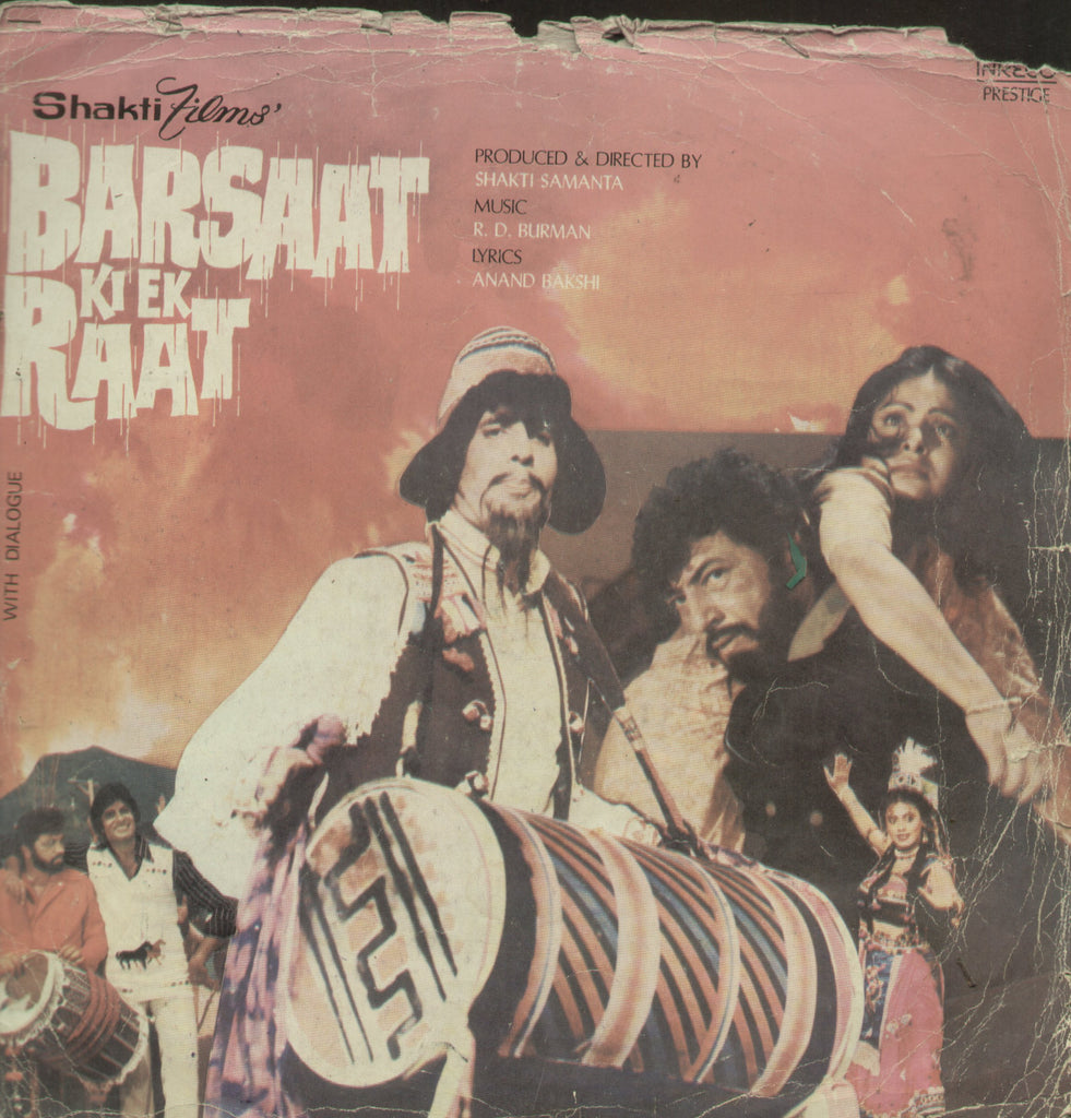 Barsaat Ki Ek Raat - Hindi Bollywood Vinyl LP