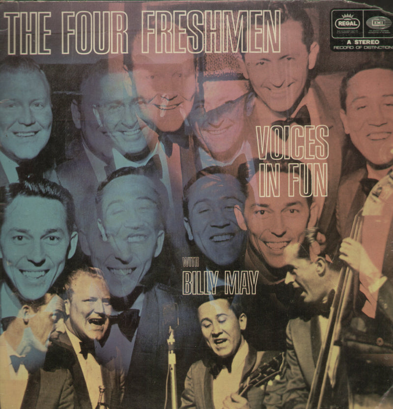The Four Freshmen Voices In Fun — LP vinyl record cover