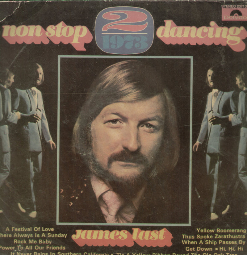 James Last Non Stop Dancing 73/2 — LP vinyl record cover