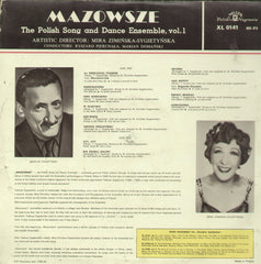 Mazowsze The Polish Song and Dance Ensemble Vol. 4 - English Bollywood Vinyl LP