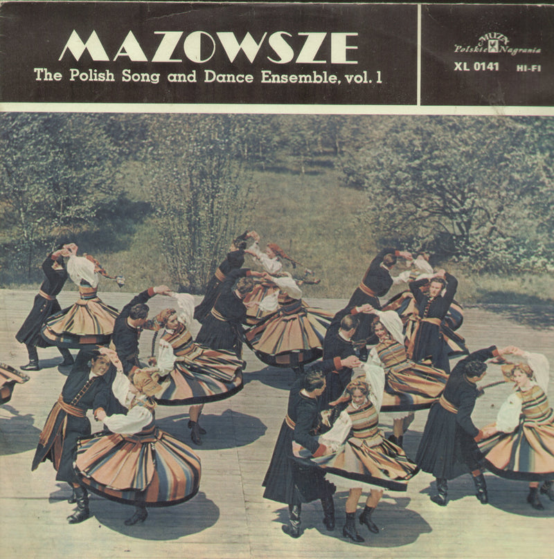 Mazowsze The Polish Song and Dance Ensemble Vol. 4 — LP vinyl record cover