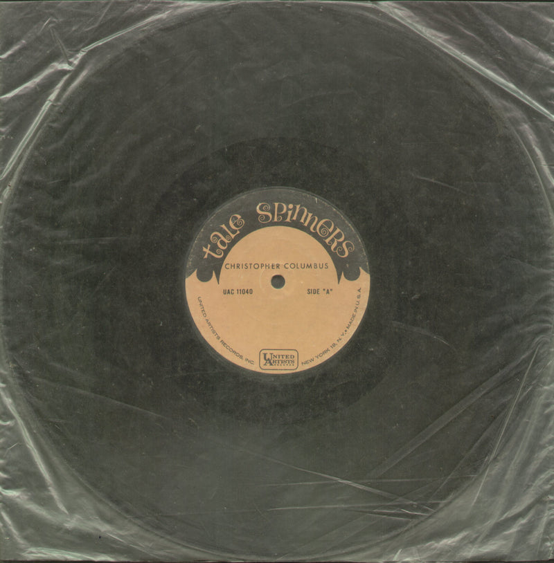 No Sleeve by Christopher Columbus — LP vinyl record cover