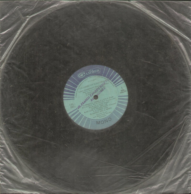 No Sleeve by Lullabies For Sleepyheads — LP vinyl record cover