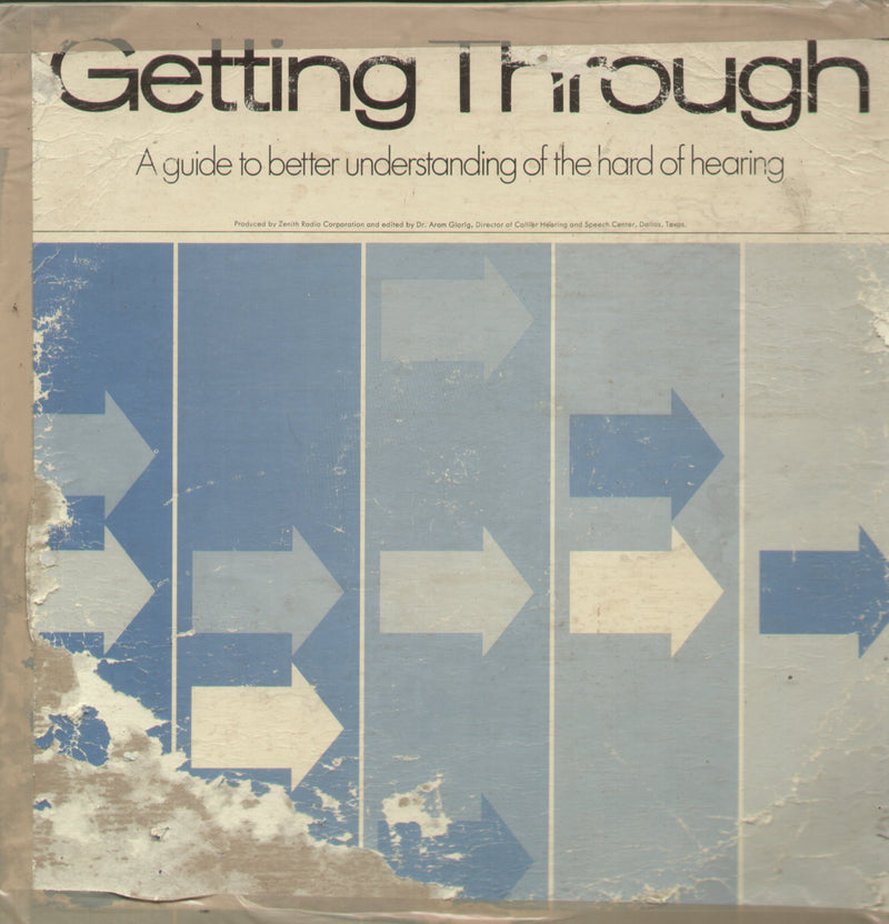 Getting Through a Guide to Better Understand of the Hard of Hearing — LP vinyl record cover