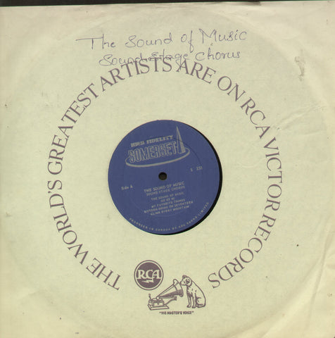 The Sound of Music Sound Stage Chorus - English Bollywood Vinyl LP - No Sleeve