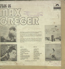 This Is Max Greger - English Bollywood Vinyl LP