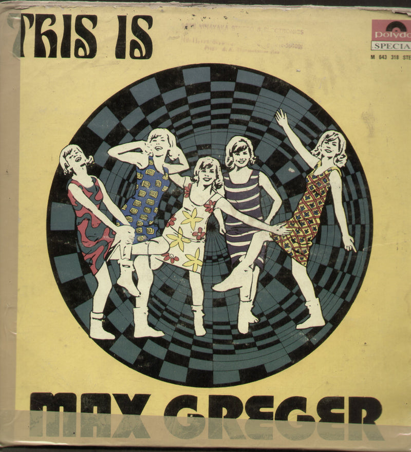 This Is Max Greger — LP vinyl record cover
