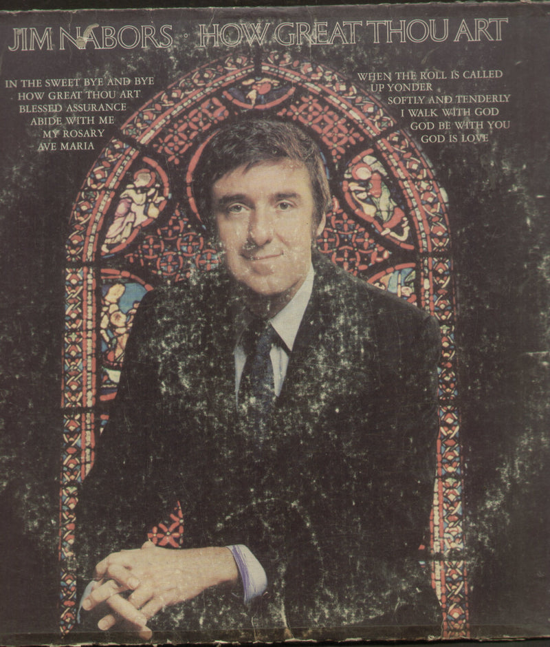 Jim Nabors How Great Thou Art — LP vinyl record cover